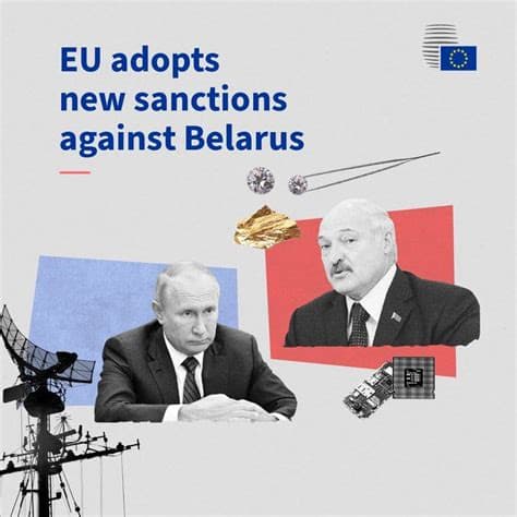 Eight Non-EU Countries to Adopt EU Sanctions on Belarus Eight Non-EU Countries to Adopt EU Sanctions on Belarus