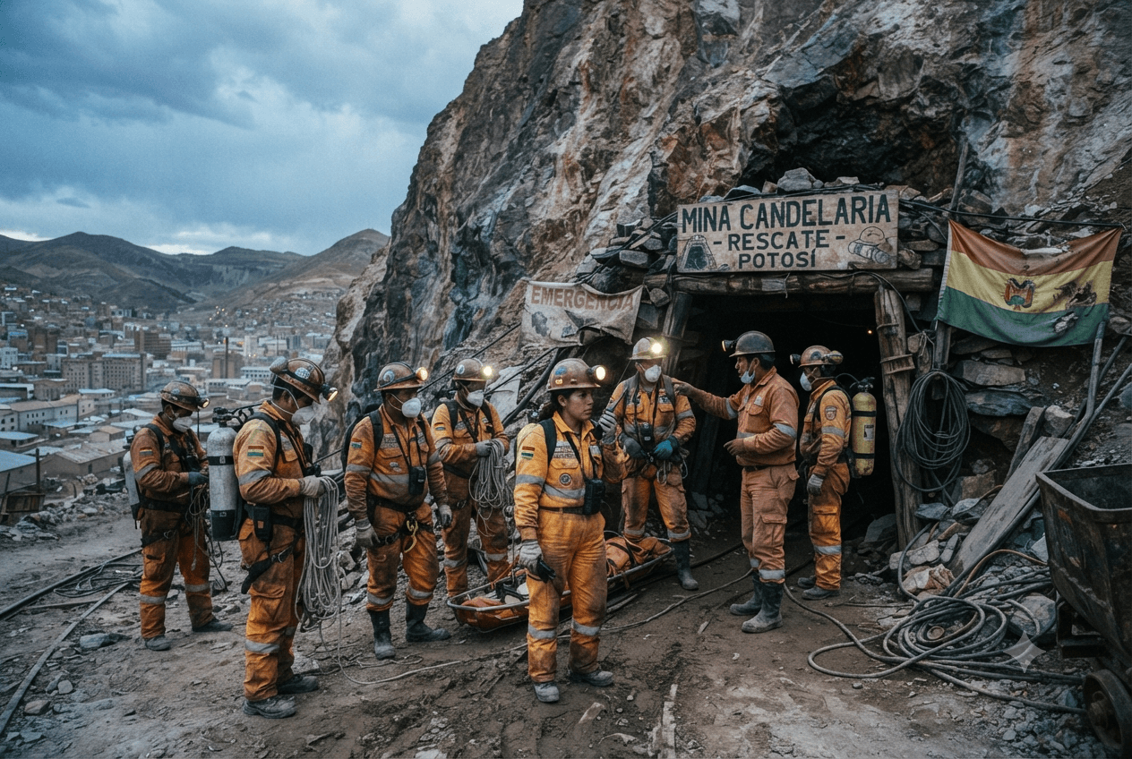 Bolivia Mining Tragedy: Three Workers Killed As Shaft Collapses In Potosi Industrial Sector Site Bolivia Mining Tragedy: Three Workers Killed As Shaft Collapses In Potosi Industrial Sector Site