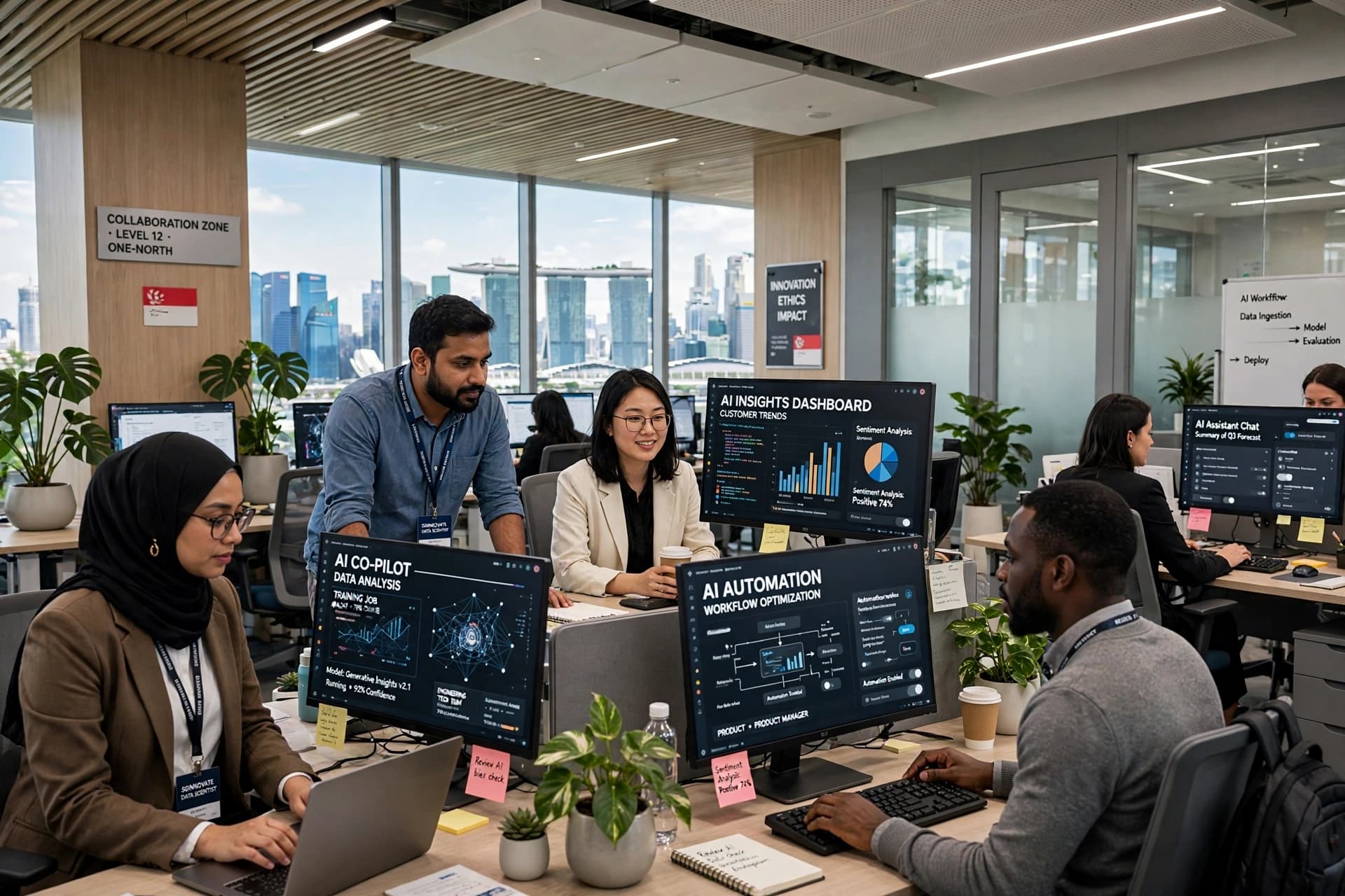 Between Algorithms and People, Singapore Businesses Face a New Question About AI and Workplace Trust Between Algorithms and People, Singapore Businesses Face a New Question About AI and Workplace Trust