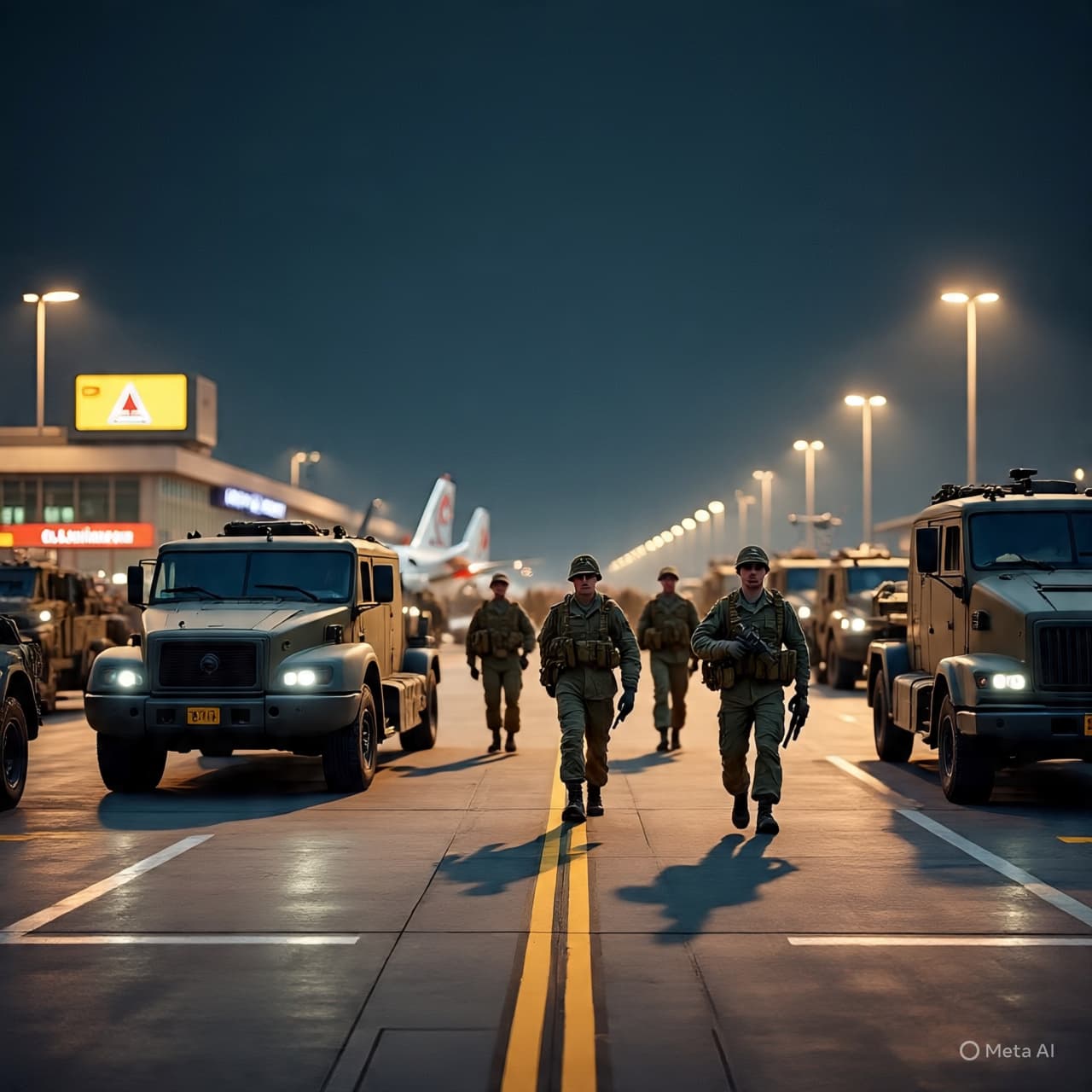 “Steps That Follow Shadows: The Quiet Advance of an International Force” “Steps That Follow Shadows: The Quiet Advance of an International Force”