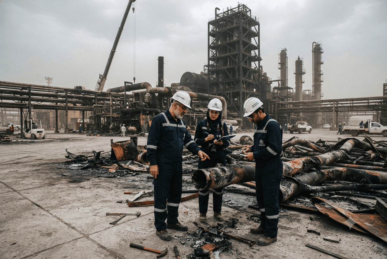Khuzestan Pipeline Explosion: Maintenance Workers Injured as Gas Rupture Triggers Massive Industrial Fires Khuzestan Pipeline Explosion: Maintenance Workers Injured as Gas Rupture Triggers Massive Industrial Fires