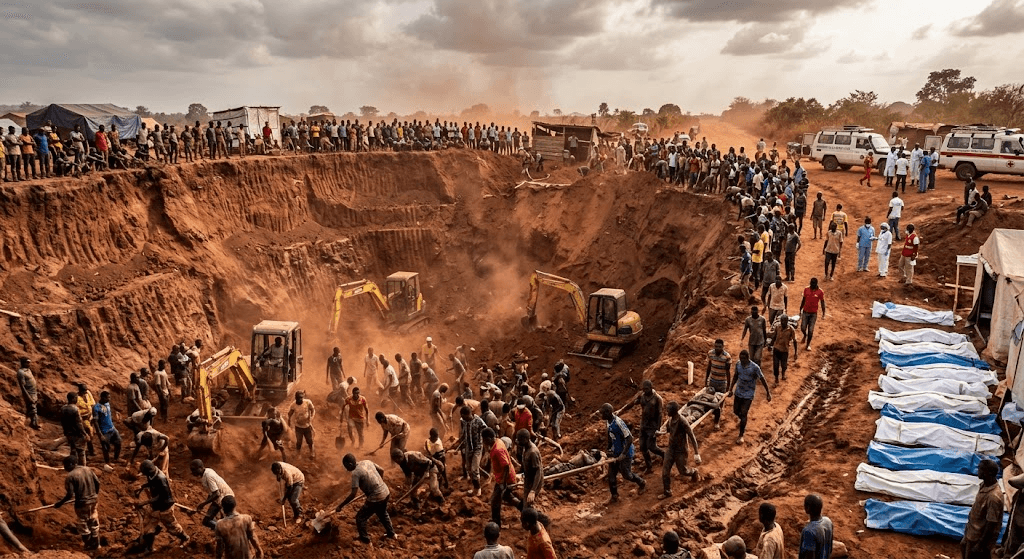 Mass Casualty Disaster: Over 100 Dead as Gold Mine Collapses in Central African Republic Mass Casualty Disaster: Over 100 Dead as Gold Mine Collapses in Central African Republic
