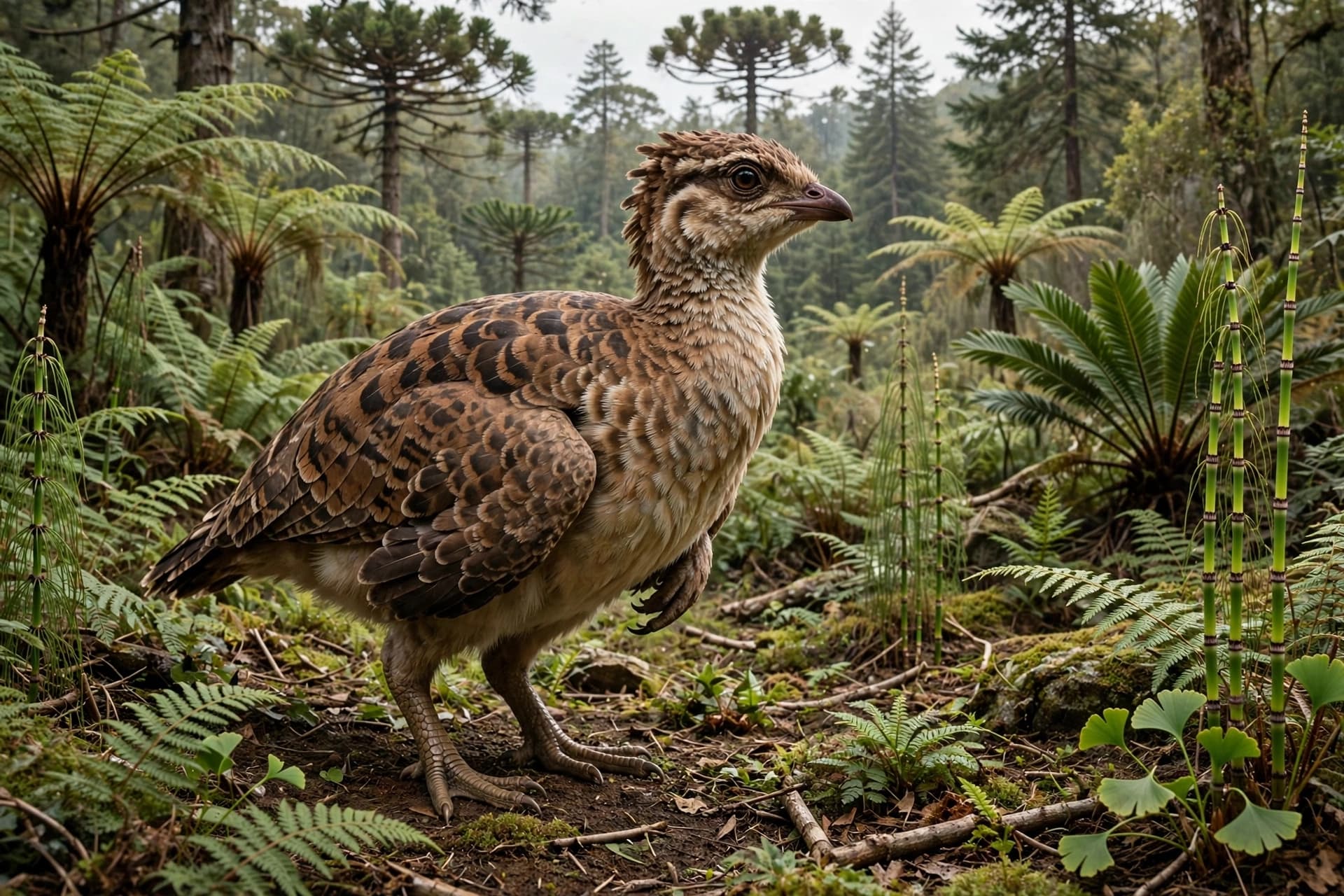 Some of the First Birds Chose the Ground Over the Sky Some of the First Birds Chose the Ground Over the Sky