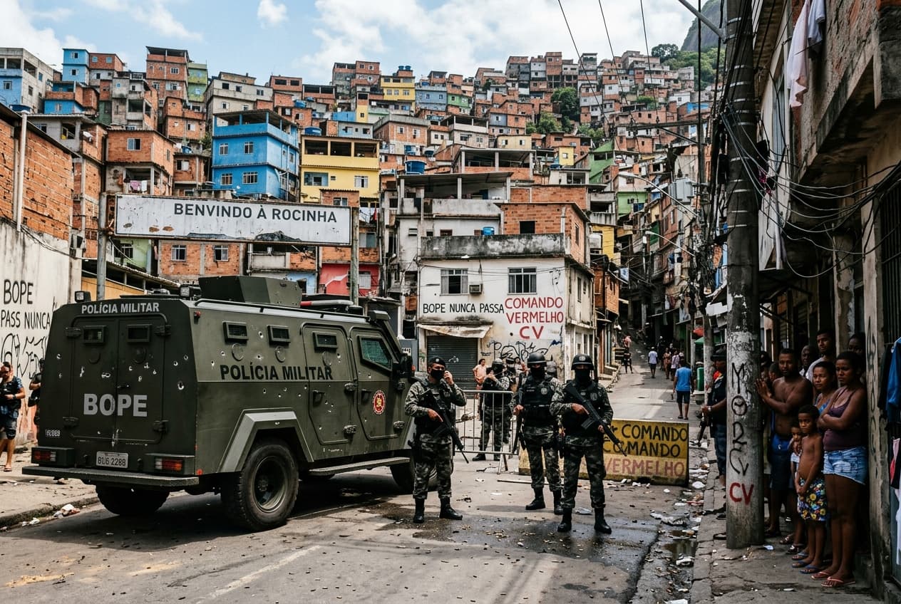 Three Killed During Armed Confrontation In Rio Favela, Police Deploy Armored Vehicles To Area Three Killed During Armed Confrontation In Rio Favela, Police Deploy Armored Vehicles To Area
