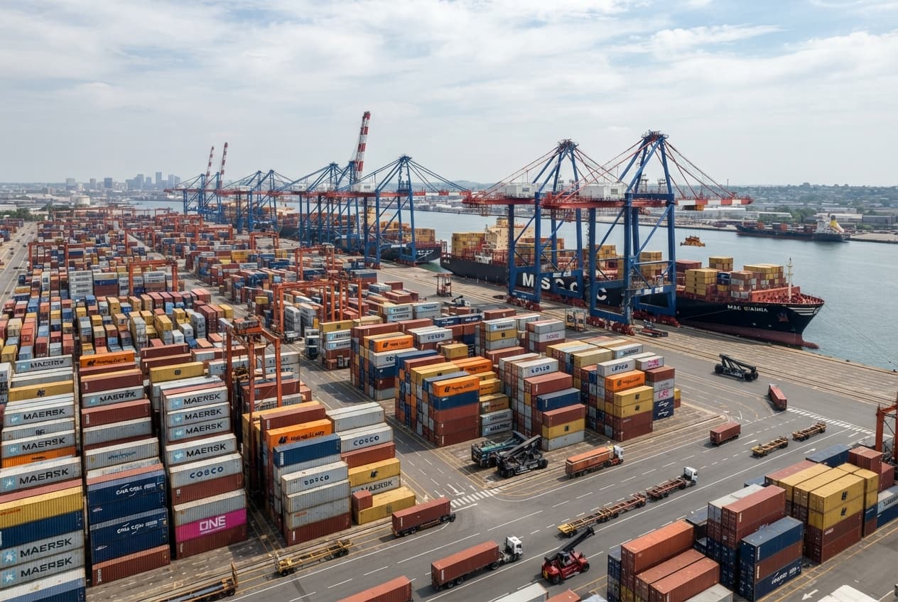 Terminal Worksite Tragedy: Shifting Cargo Container Mishap at Tsuen Wan Facility Leaves Worker Dead Terminal Worksite Tragedy: Shifting Cargo Container Mishap at Tsuen Wan Facility Leaves Worker Dead