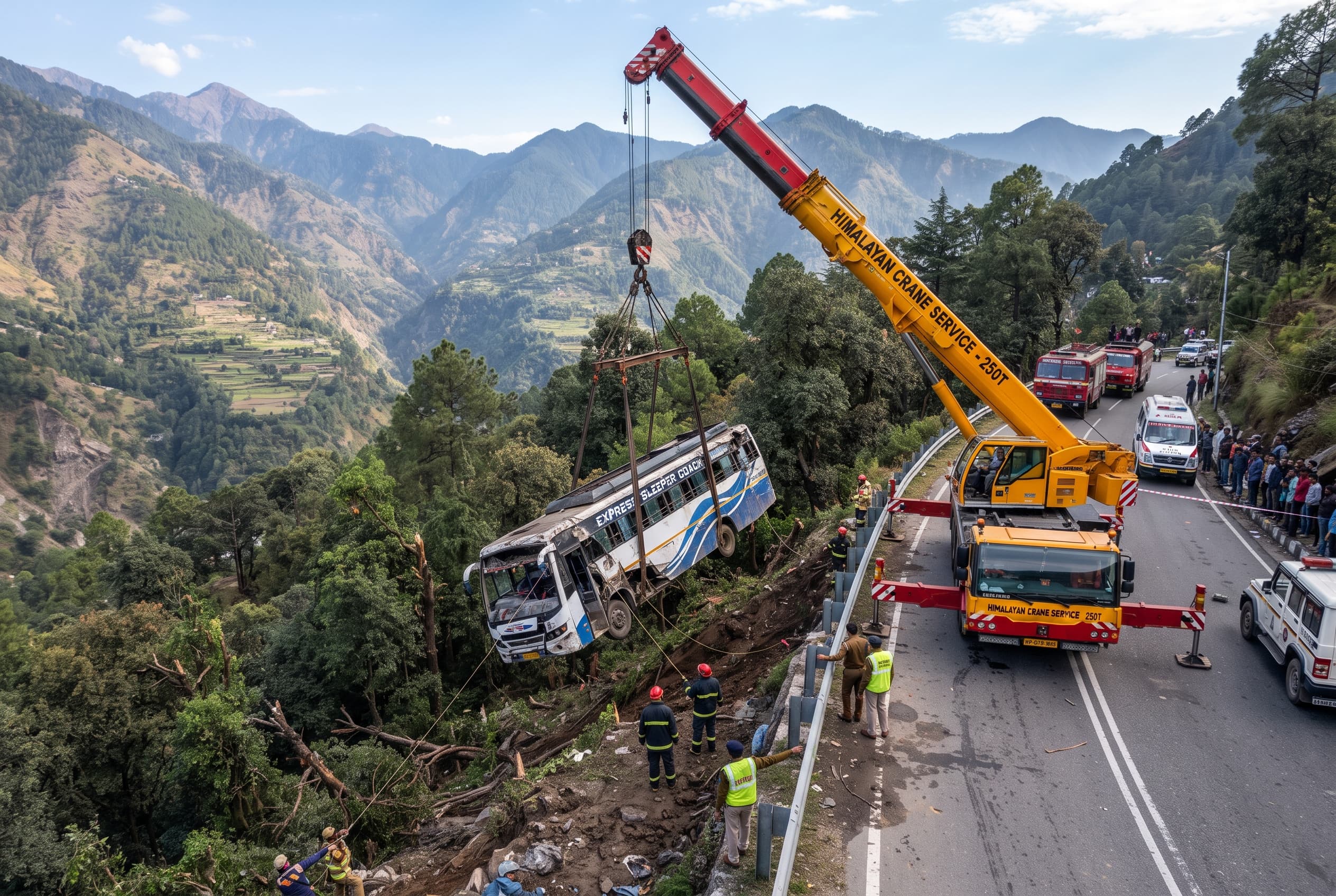 Bus Mishap in Lao Cai: Sleeper Coach Skids Down Mountain Pass, Leaving Three Dead Bus Mishap in Lao Cai: Sleeper Coach Skids Down Mountain Pass, Leaving Three Dead