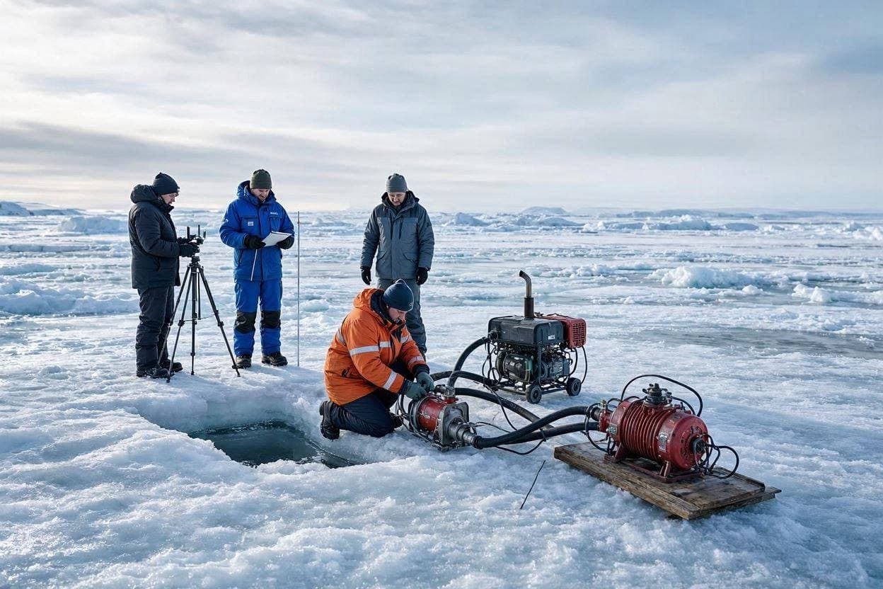 Restoring the White Shield: Testing Ice Thickening in the Arctic Restoring the White Shield: Testing Ice Thickening in the Arctic