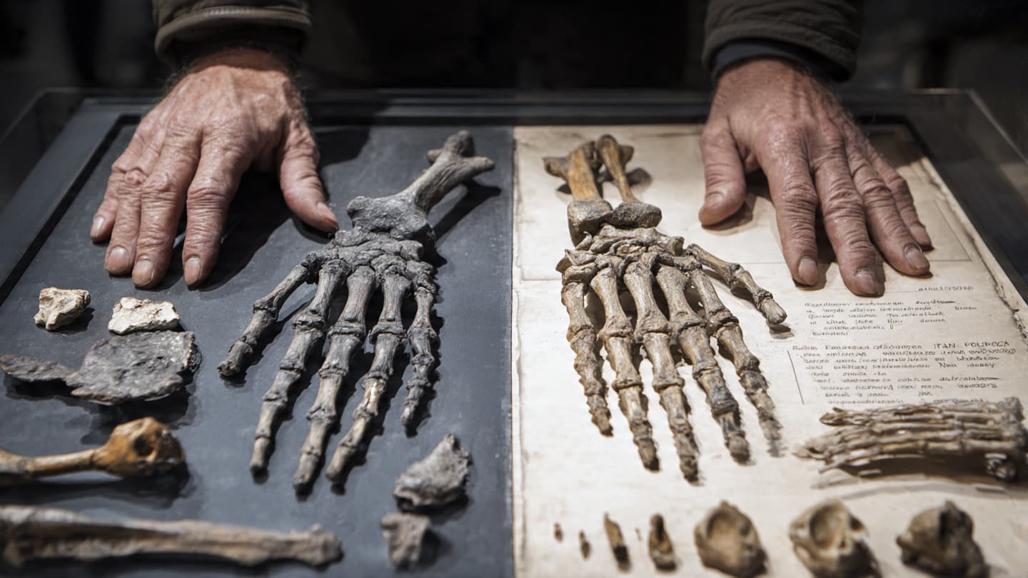 The Human Hand Carries the Quiet Memory of Ancient Forests The Human Hand Carries the Quiet Memory of Ancient Forests