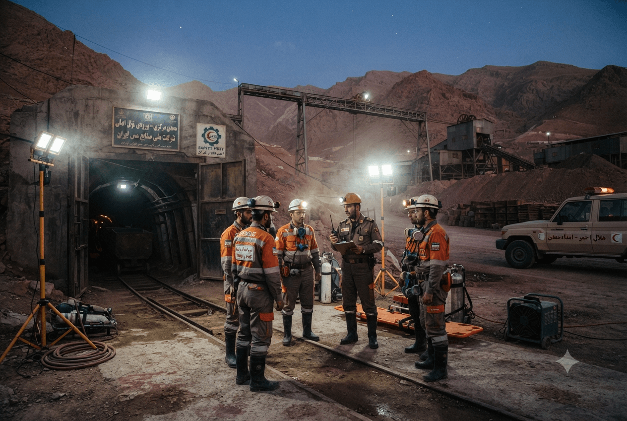 Mine Shaft Collapse: Central Iran Subterranean Tunnel Cave-In Kills Four Workers On Site Mine Shaft Collapse: Central Iran Subterranean Tunnel Cave-In Kills Four Workers On Site