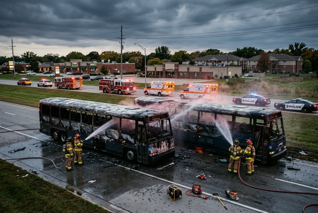 Calgary Transit Catastrophe: Fiery Eight Vehicle Collision Claims Three Lives and Leaves Nineteen Injured Calgary Transit Catastrophe: Fiery Eight Vehicle Collision Claims Three Lives and Leaves Nineteen Injured