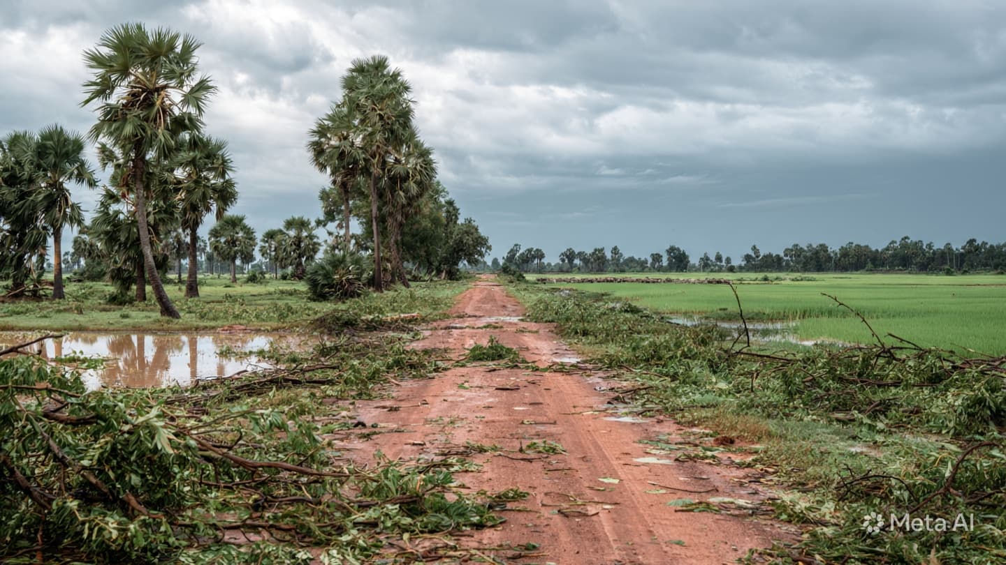When the Wind Remakes the Landscape: Reflecting on the Damage Wrought in Oddar Meanchey Province When the Wind Remakes the Landscape: Reflecting on the Damage Wrought in Oddar Meanchey Province