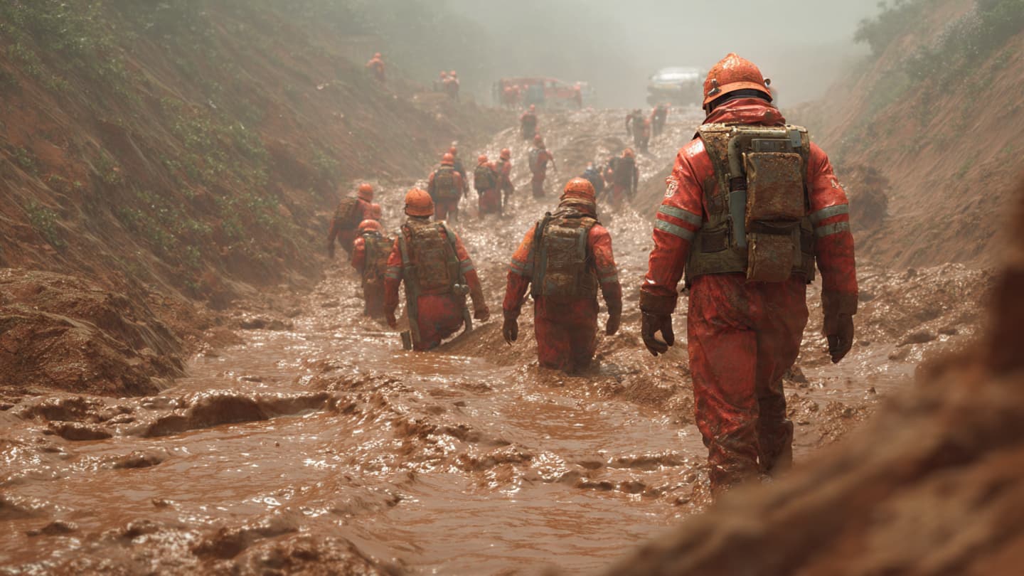 Across Mud-Covered Homes and Silent Roads, Cameroon Continued Searching Through Landslide Destruction Quietly Recently Across Mud-Covered Homes and Silent Roads, Cameroon Continued Searching Through Landslide Destruction Quietly Recently