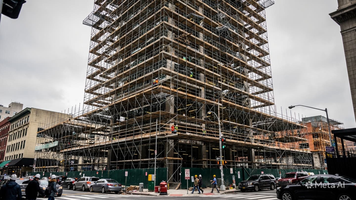 Santiago Construction Site: One Dead After Industrial Accident Occurs in Downtown Area Today Santiago Construction Site: One Dead After Industrial Accident Occurs in Downtown Area Today
