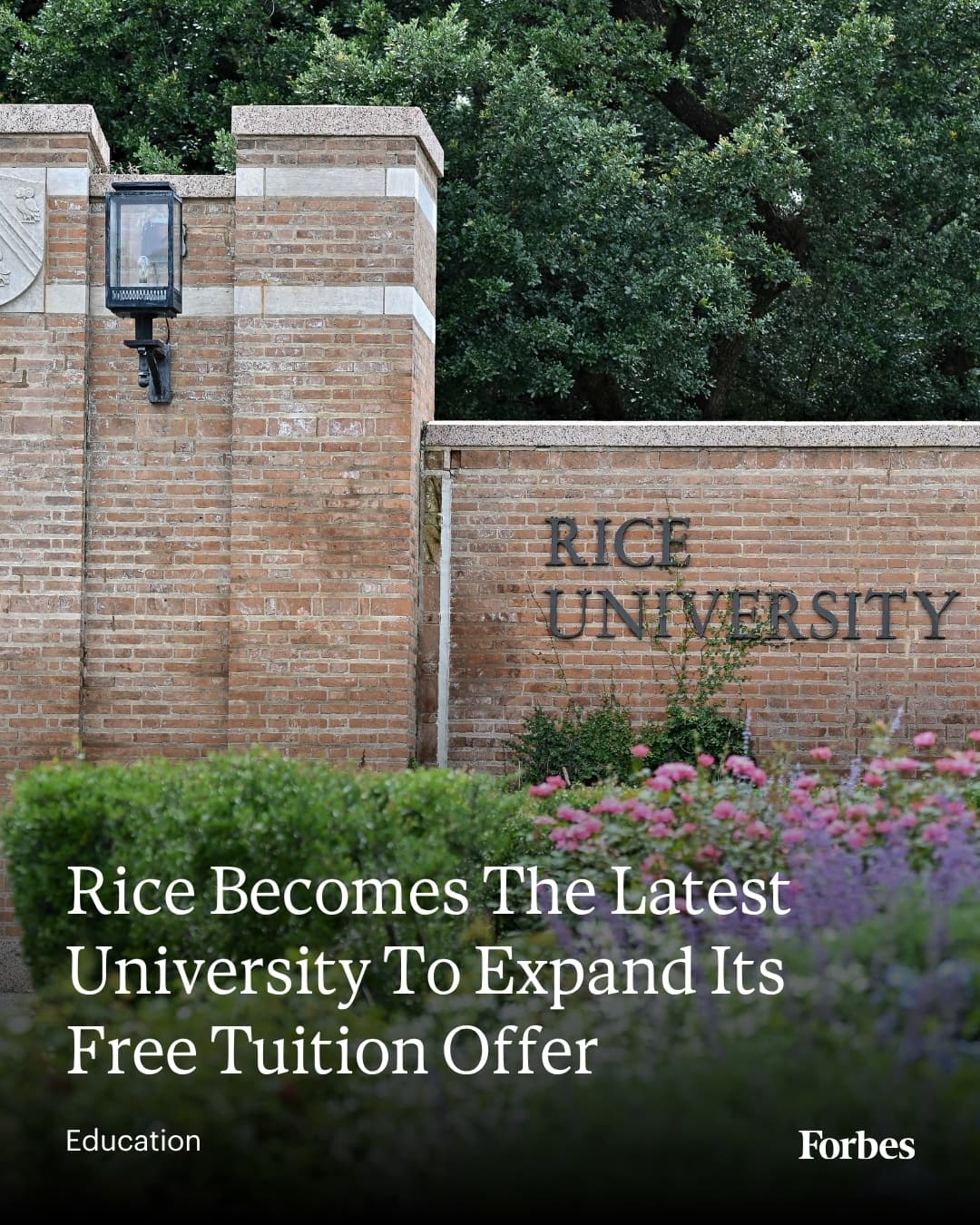 Rice University Expands Free Tuition Program to Increase Access to Higher Education Rice University Expands Free Tuition Program to Increase Access to Higher Education