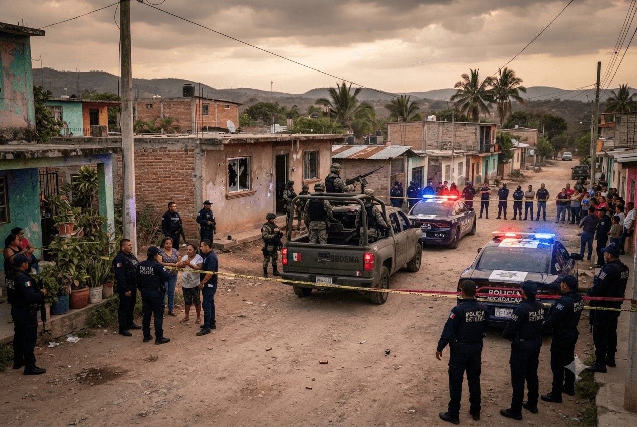 Armed Assault: Gunmen Attack Family Gathering in Michoacan, Leaving Seven Dead and Multiple Injured Armed Assault: Gunmen Attack Family Gathering in Michoacan, Leaving Seven Dead and Multiple Injured