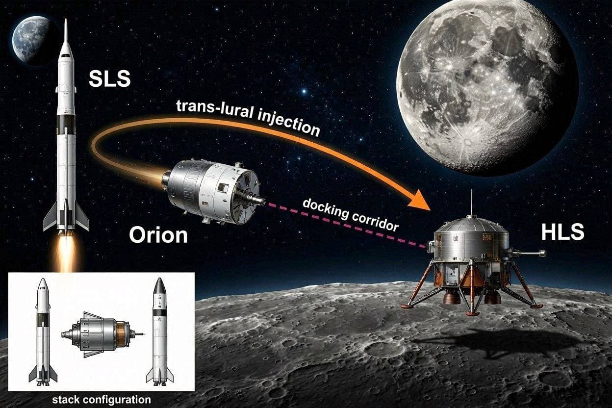 A Symphony of Spacecraft: The Logistics of Lunar Landing A Symphony of Spacecraft: The Logistics of Lunar Landing