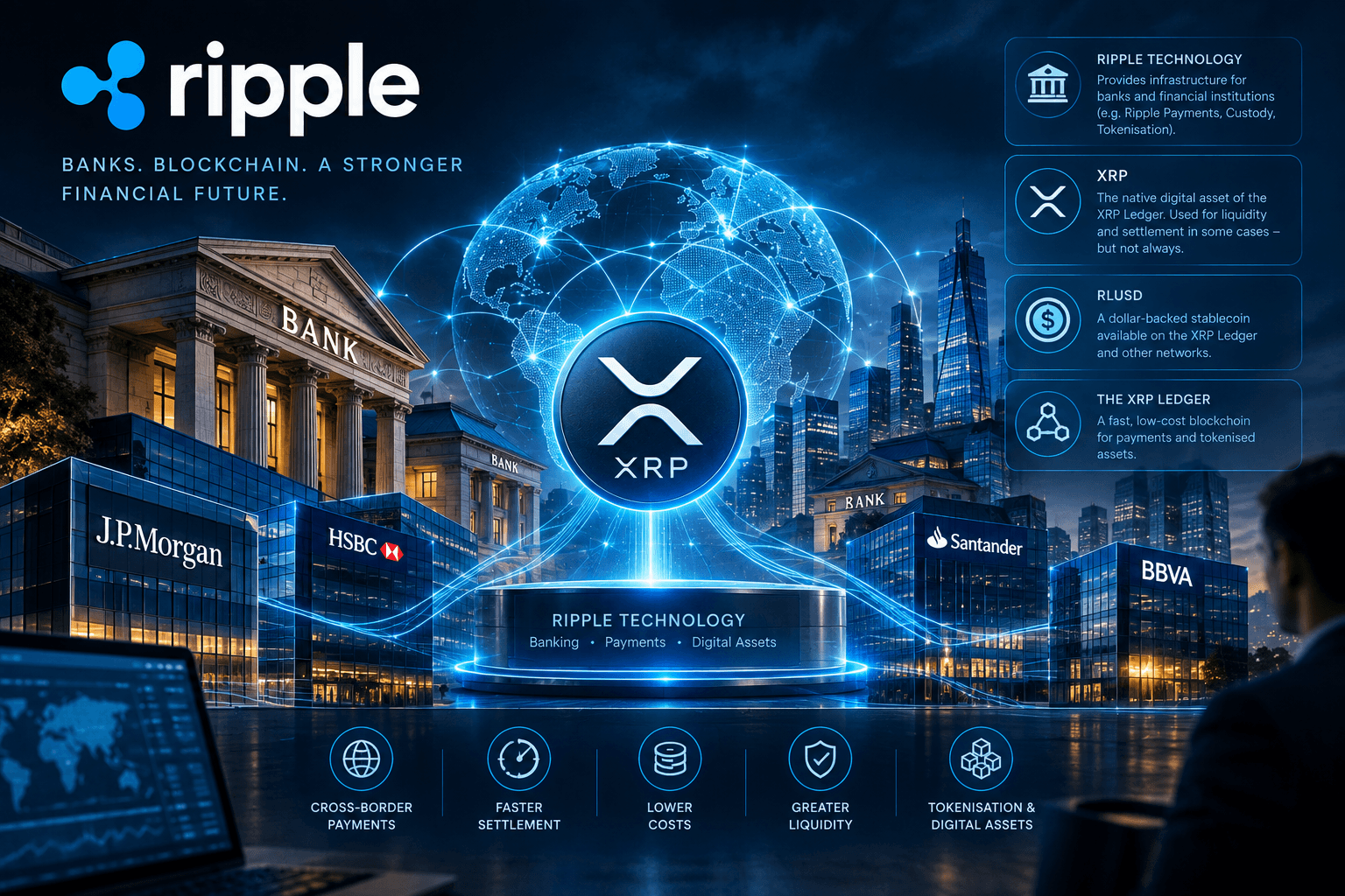 Banks and XRP: How Traditional Finance Is Adopting Ripple’s Blockchain Technology Banks and XRP: How Traditional Finance Is Adopting Ripple’s Blockchain Technology