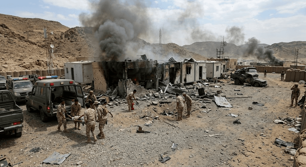 Fatal Houthi Missile Attack Hits Government Positions in Hadramout, Leaving Multiple Casualties Fatal Houthi Missile Attack Hits Government Positions in Hadramout, Leaving Multiple Casualties