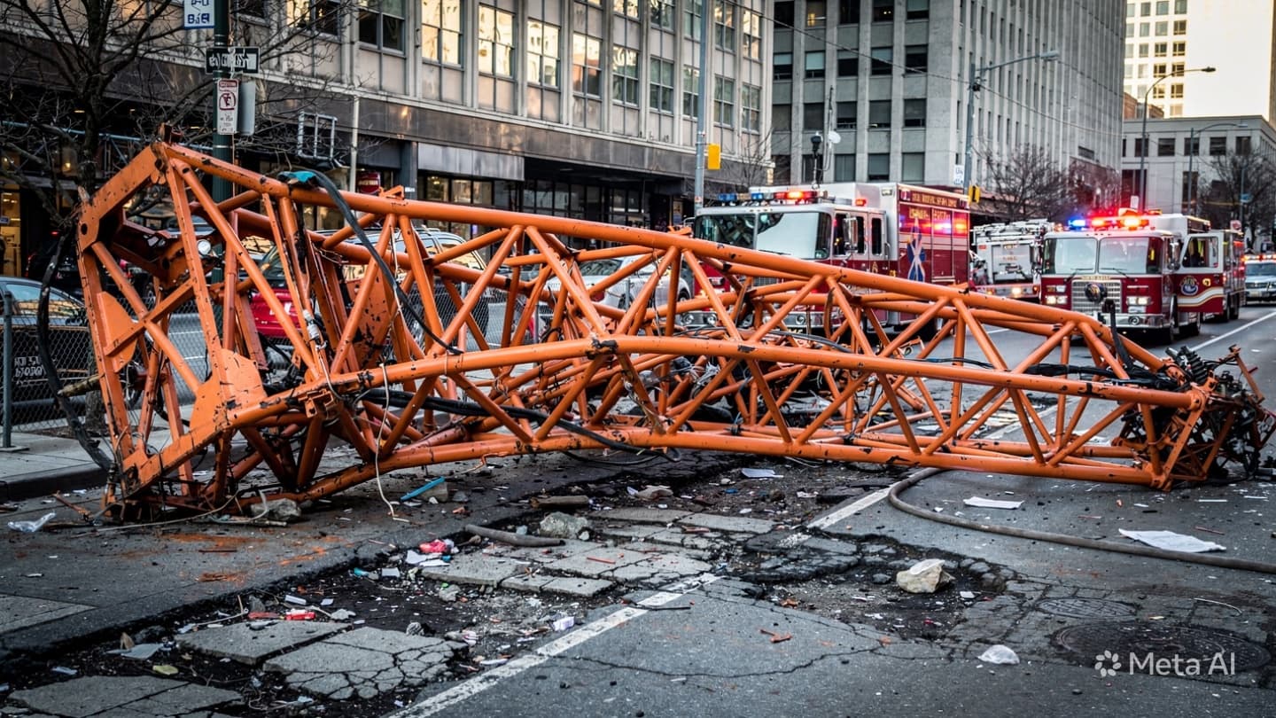 Seattle Crane Tragedy: Three Workers Killed After High-Rise Construction Equipment Collapses Into City Street Seattle Crane Tragedy: Three Workers Killed After High-Rise Construction Equipment Collapses Into City Street