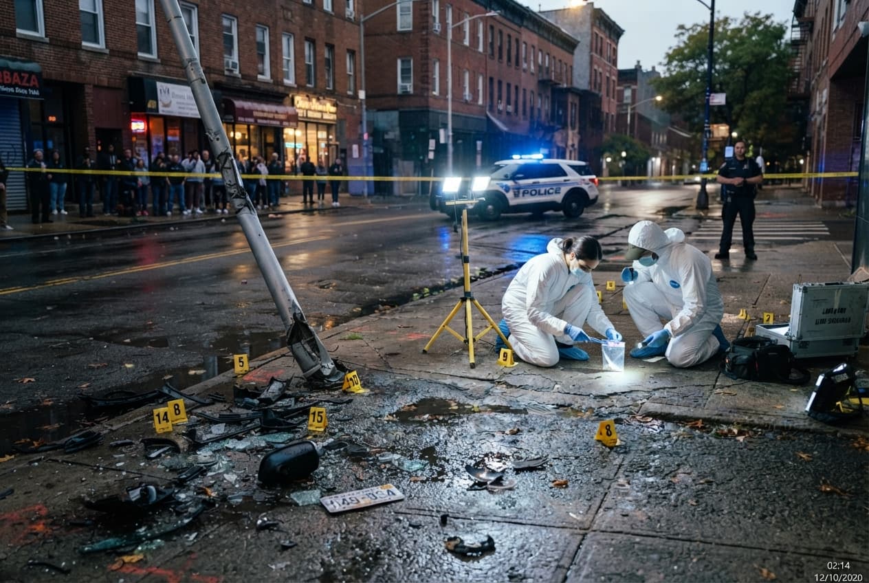 North York Transport Tragedy: Two Dead Following Violent Single-Vehicle Crash Into Traffic Light Pole North York Transport Tragedy: Two Dead Following Violent Single-Vehicle Crash Into Traffic Light Pole