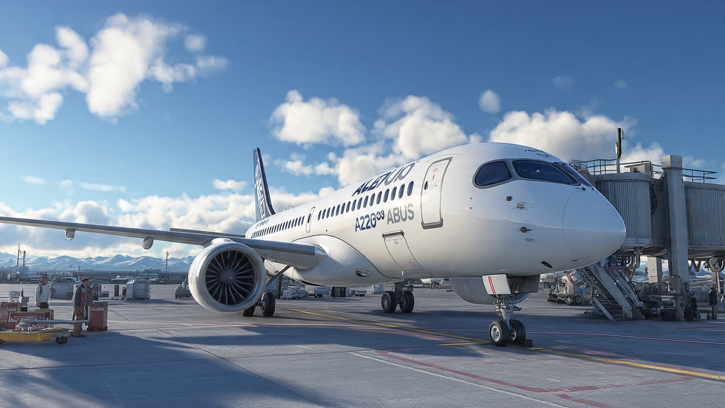 Across French Skies And New Horizons: Airbus A220 Carries A Vision Of Quieter Future Flight Paths Across French Skies And New Horizons: Airbus A220 Carries A Vision Of Quieter Future Flight Paths