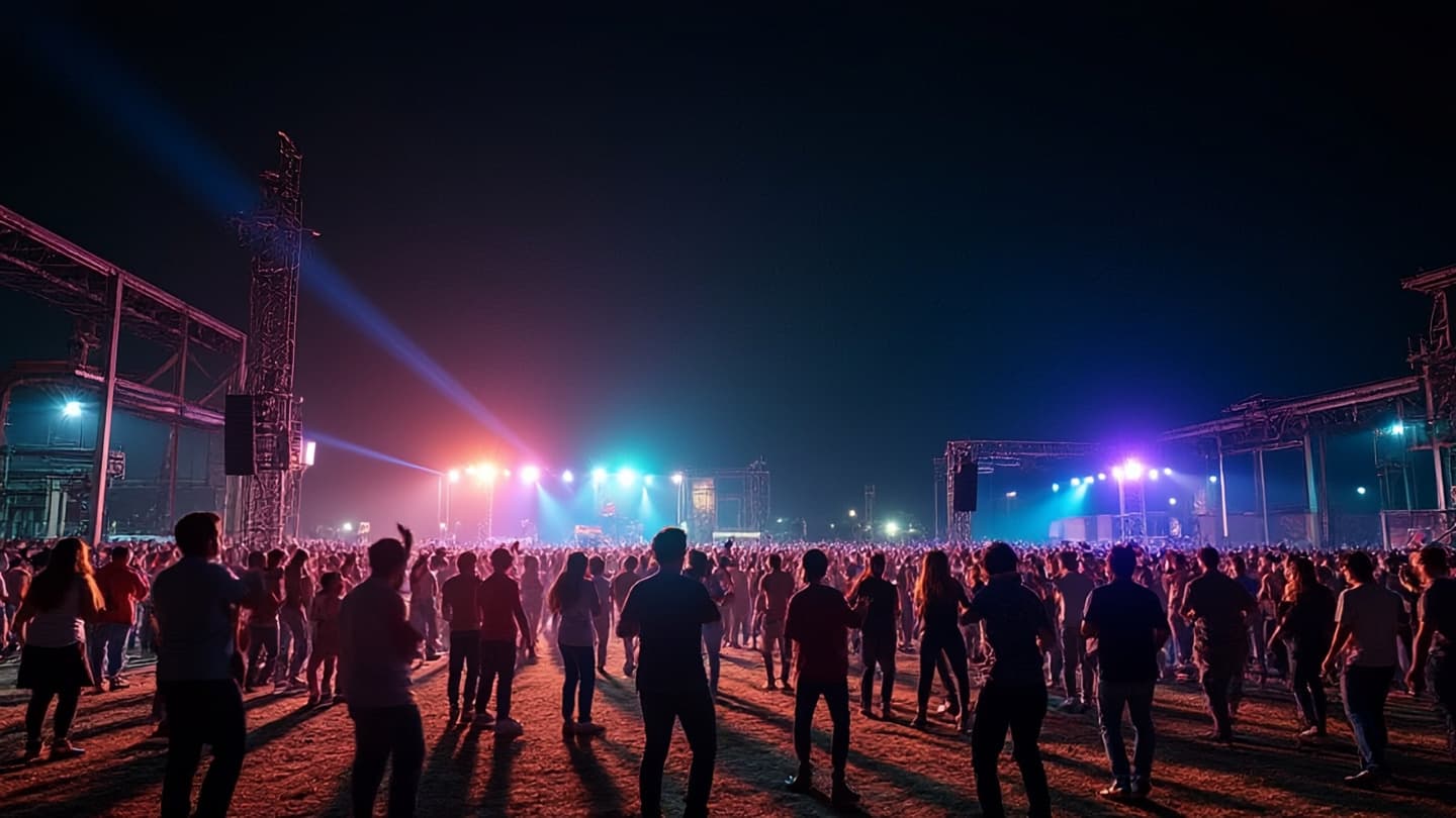 When Silence Breaks, A Military Site Becomes a Stage for Thousands When Silence Breaks, A Military Site Becomes a Stage for Thousands