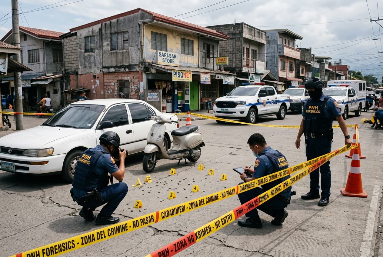 Cebu Political Killing: Barangay Chairman Shot Dead in Feud, Bodyguard Wounded, Gunmen Flee Cebu Political Killing: Barangay Chairman Shot Dead in Feud, Bodyguard Wounded, Gunmen Flee