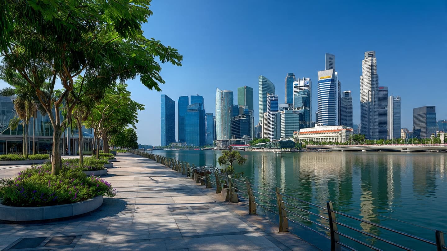Morning Light Over Singapore Reflects Another Chapter of Artificial Intelligence, Investment, and Regional Economic Transformation Together Morning Light Over Singapore Reflects Another Chapter of Artificial Intelligence, Investment, and Regional Economic Transformation Together