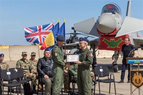 RAF Concludes Enhanced Air Policing Mission in Romania RAF Concludes Enhanced Air Policing Mission in Romania