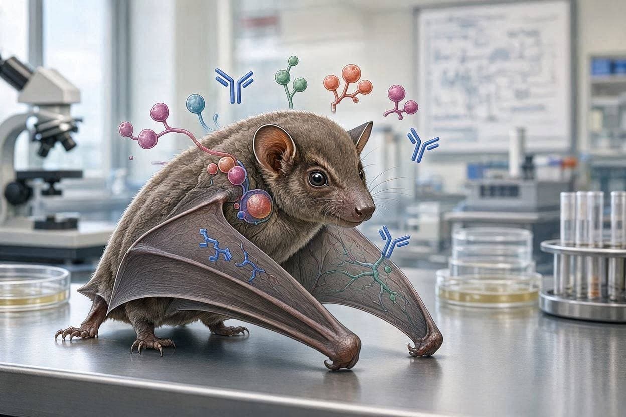 Bats Reveal Nature’s Hidden Blueprint for Surviving Viral Challenges. Bats Reveal Nature’s Hidden Blueprint for Surviving Viral Challenges.