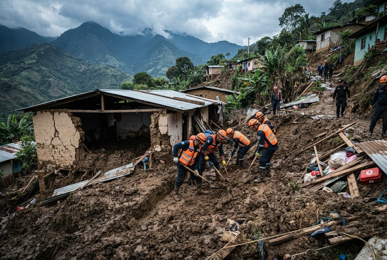 Deadly Landslides, Guatemala: Heavy Seasonal Rains Trigger Mudslides That Claim Four Local Lives Deadly Landslides, Guatemala: Heavy Seasonal Rains Trigger Mudslides That Claim Four Local Lives