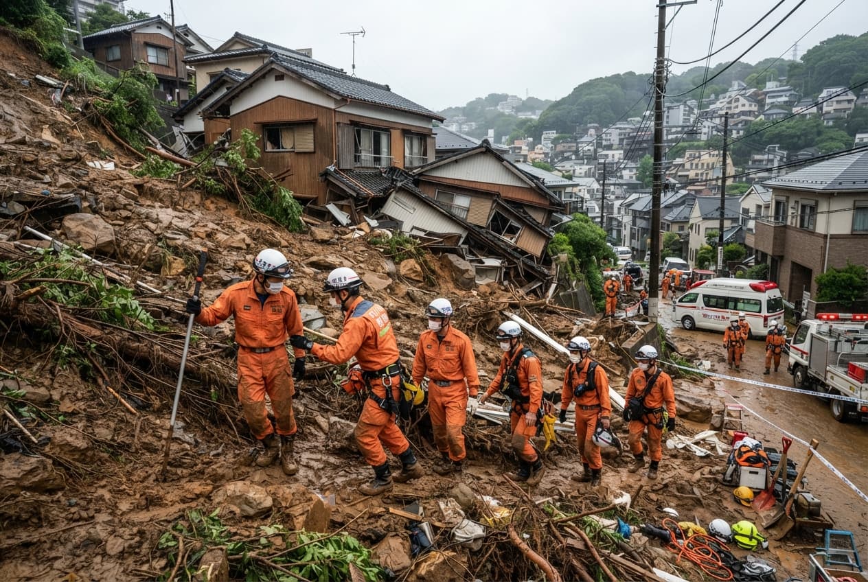 Typhoon Dujuan Sweeps Japan: Four Dead and Twenty-Two Injured Following Severe Storm Damage Typhoon Dujuan Sweeps Japan: Four Dead and Twenty-Two Injured Following Severe Storm Damage