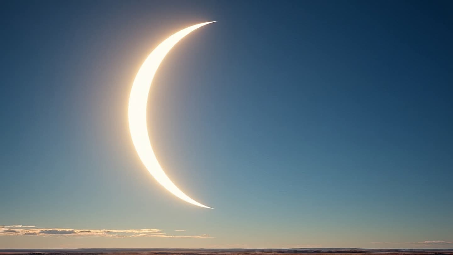 Crescent Sun: The August 2026 View Crescent Sun: The August 2026 View