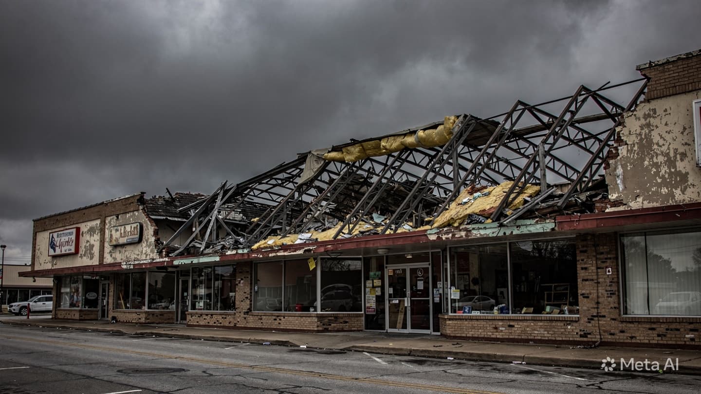 Severe Weather Impact: Structural Roof Collapse at Texas Shopping Complex Prompts Large Emergency Response Severe Weather Impact: Structural Roof Collapse at Texas Shopping Complex Prompts Large Emergency Response
