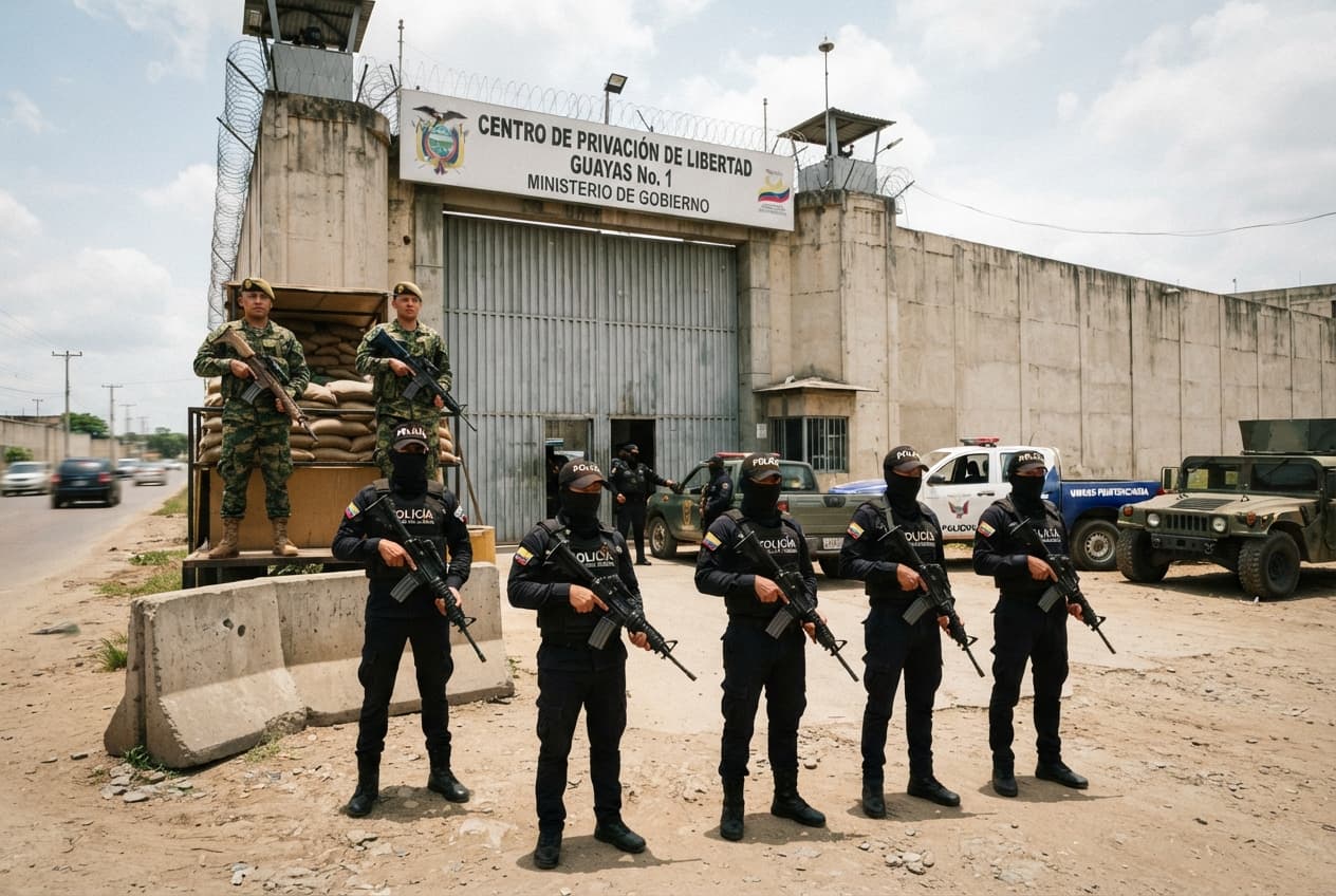 Ecuador Prison Crisis: Four Inmates Dead Following Guayaquil Penitentiary Disturbance Ecuador Prison Crisis: Four Inmates Dead Following Guayaquil Penitentiary Disturbance