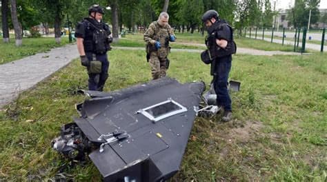 Russia Used Jet-Powered Drone With Video Camera to Strike Chernihiv Supermarket, Police Say Russia Used Jet-Powered Drone With Video Camera to Strike Chernihiv Supermarket, Police Say
