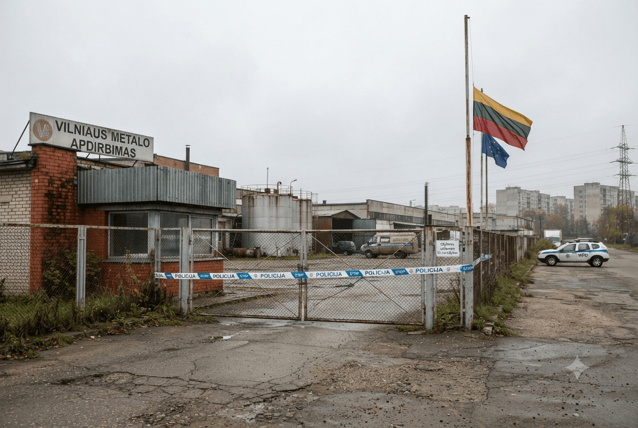 Fatal Industrial Accident 2026: One Worker Killed During Operations At A Facility In Vilnius Fatal Industrial Accident 2026: One Worker Killed During Operations At A Facility In Vilnius