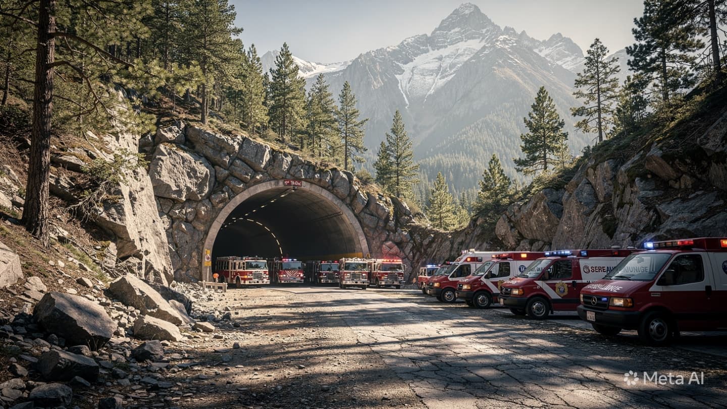 Fatal Tunnel Collapse in Gansu: Two Workers Confirmed Dead After Maintenance Operation Goes Wrong Fatal Tunnel Collapse in Gansu: Two Workers Confirmed Dead After Maintenance Operation Goes Wrong