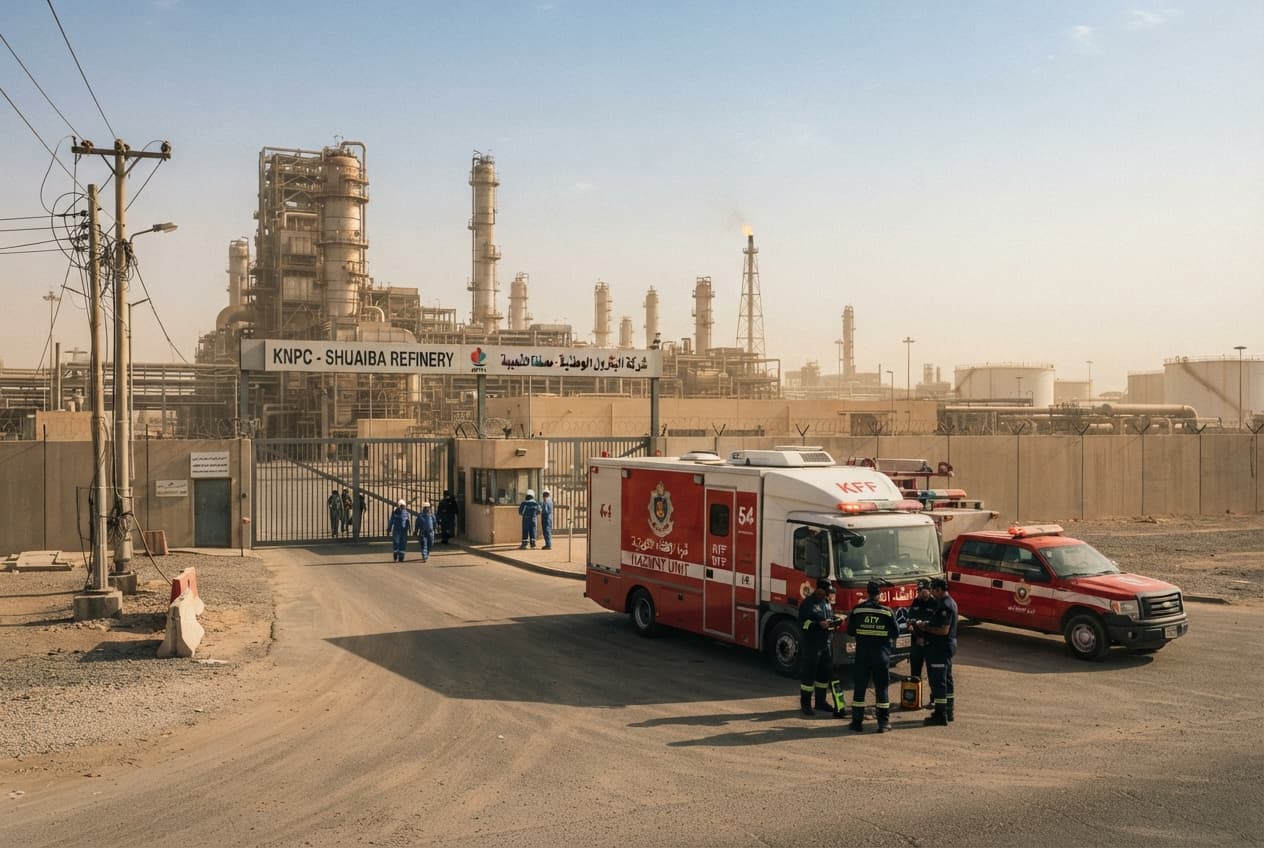 Shuaiba Industrial Disaster: Gas Leakage at Industrial Plant Claims Lives of Two Maintenance Technicians Shuaiba Industrial Disaster: Gas Leakage at Industrial Plant Claims Lives of Two Maintenance Technicians