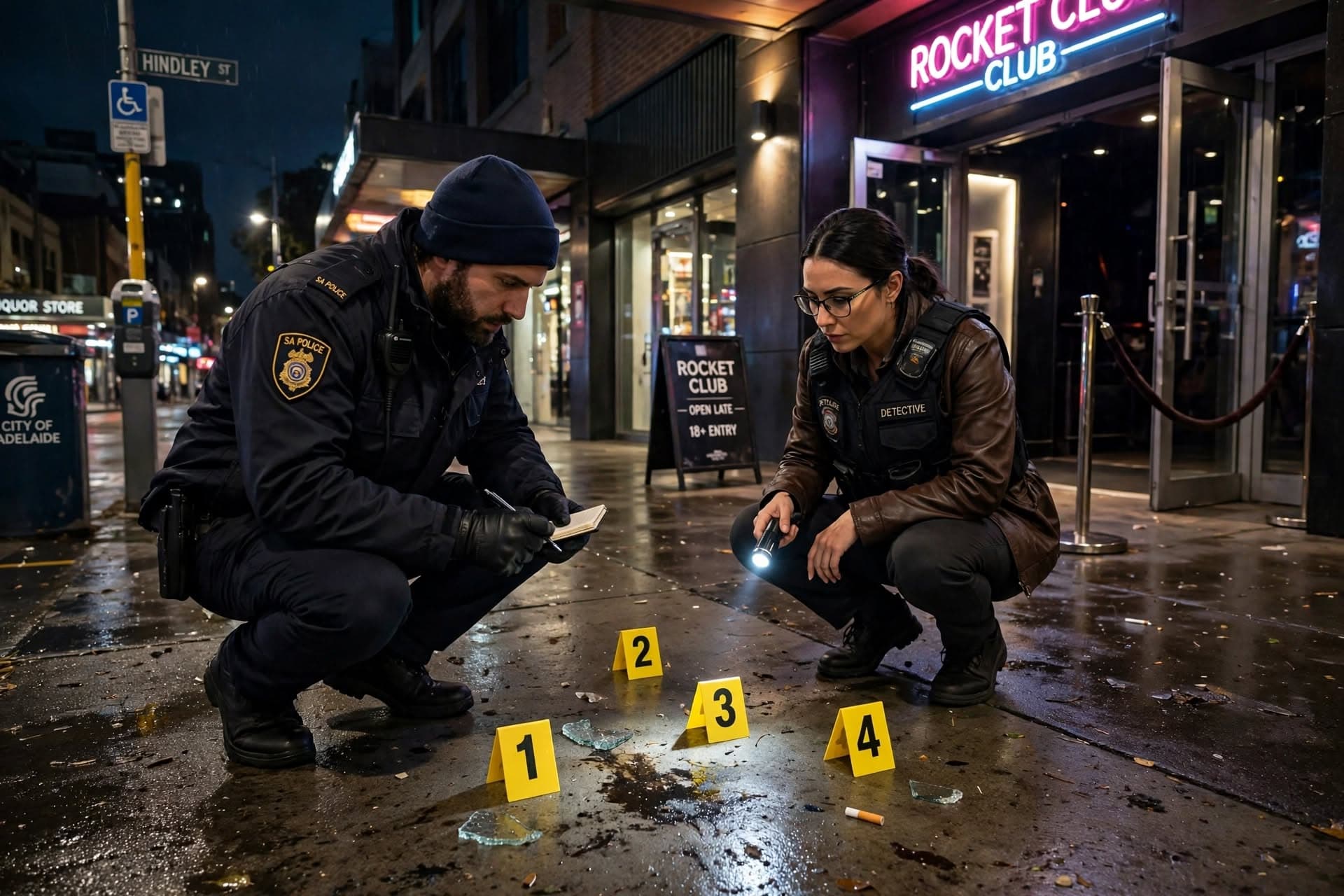 One Dead, Two Injured After Late Night Knife Attack Outside Adelaide Nightclub District One Dead, Two Injured After Late Night Knife Attack Outside Adelaide Nightclub District