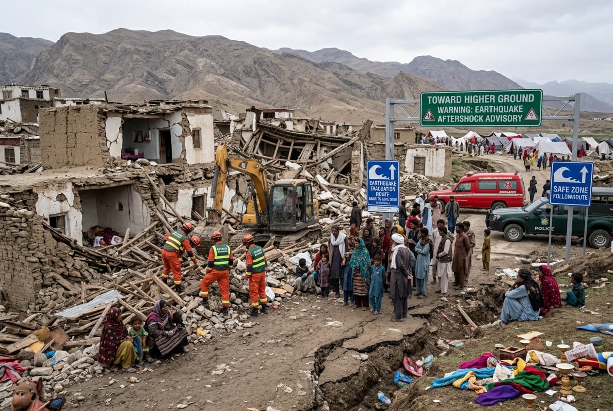 Magnitude 5.9 Tremor Hits Khuzdar Region, Triggers Deadly Rockfalls, Forces Emergency Teams To Mobilize Magnitude 5.9 Tremor Hits Khuzdar Region, Triggers Deadly Rockfalls, Forces Emergency Teams To Mobilize