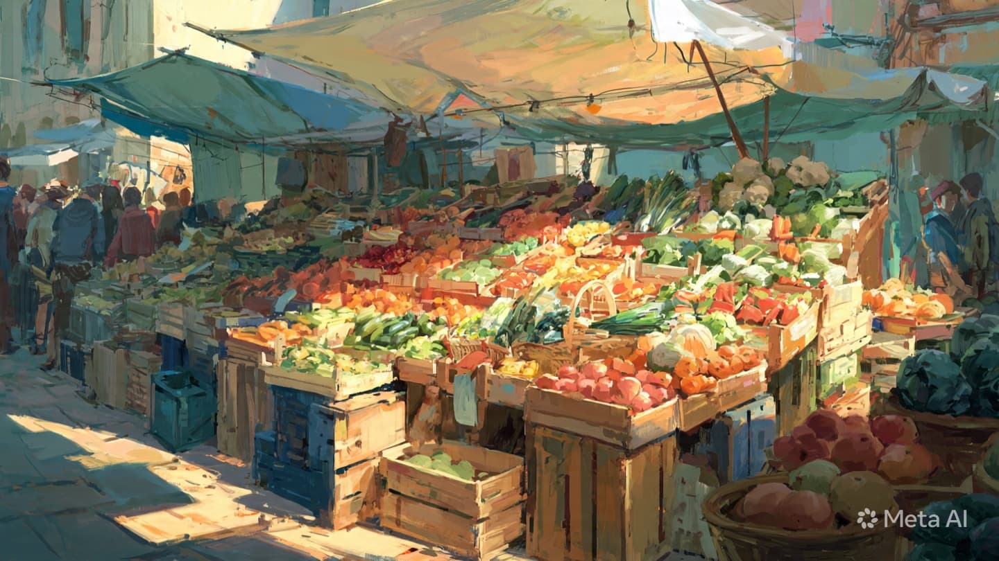 Where the Market Meets the Shadow: A Quiet Morning Stilled by the Price of Greed Where the Market Meets the Shadow: A Quiet Morning Stilled by the Price of Greed