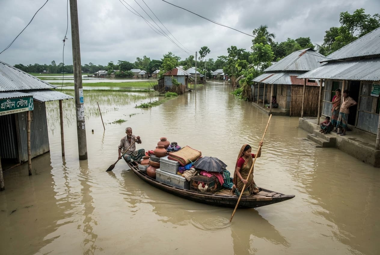 Upstream Runoff Crisis, Rural Bangladesh Districts Confirm Three Drowning Fatalities From Flash Floods Upstream Runoff Crisis, Rural Bangladesh Districts Confirm Three Drowning Fatalities From Flash Floods