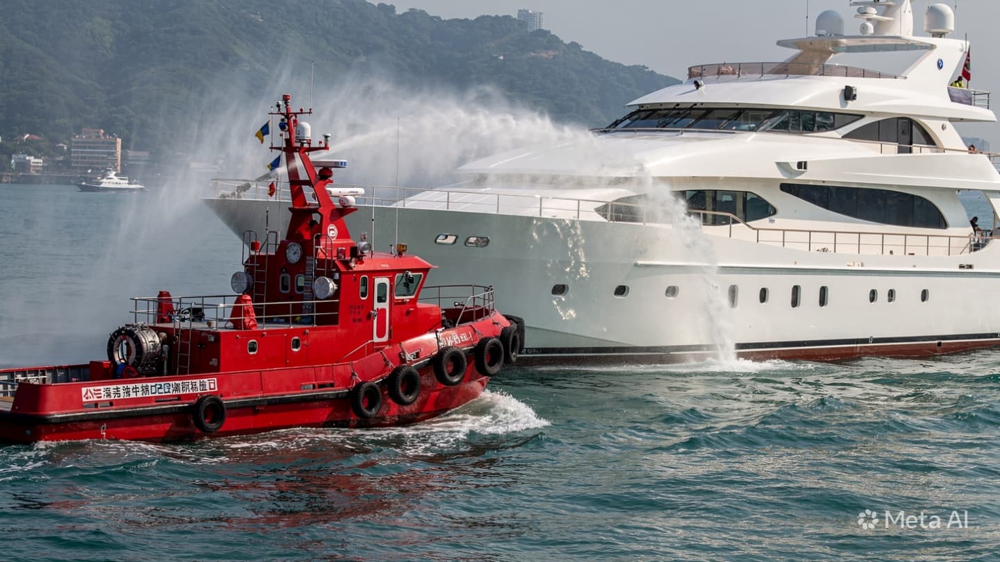 Victoria Harbour Accident: Marine Department Investigates Two-Vessel Collision Near Central Ferry Pier Victoria Harbour Accident: Marine Department Investigates Two-Vessel Collision Near Central Ferry Pier