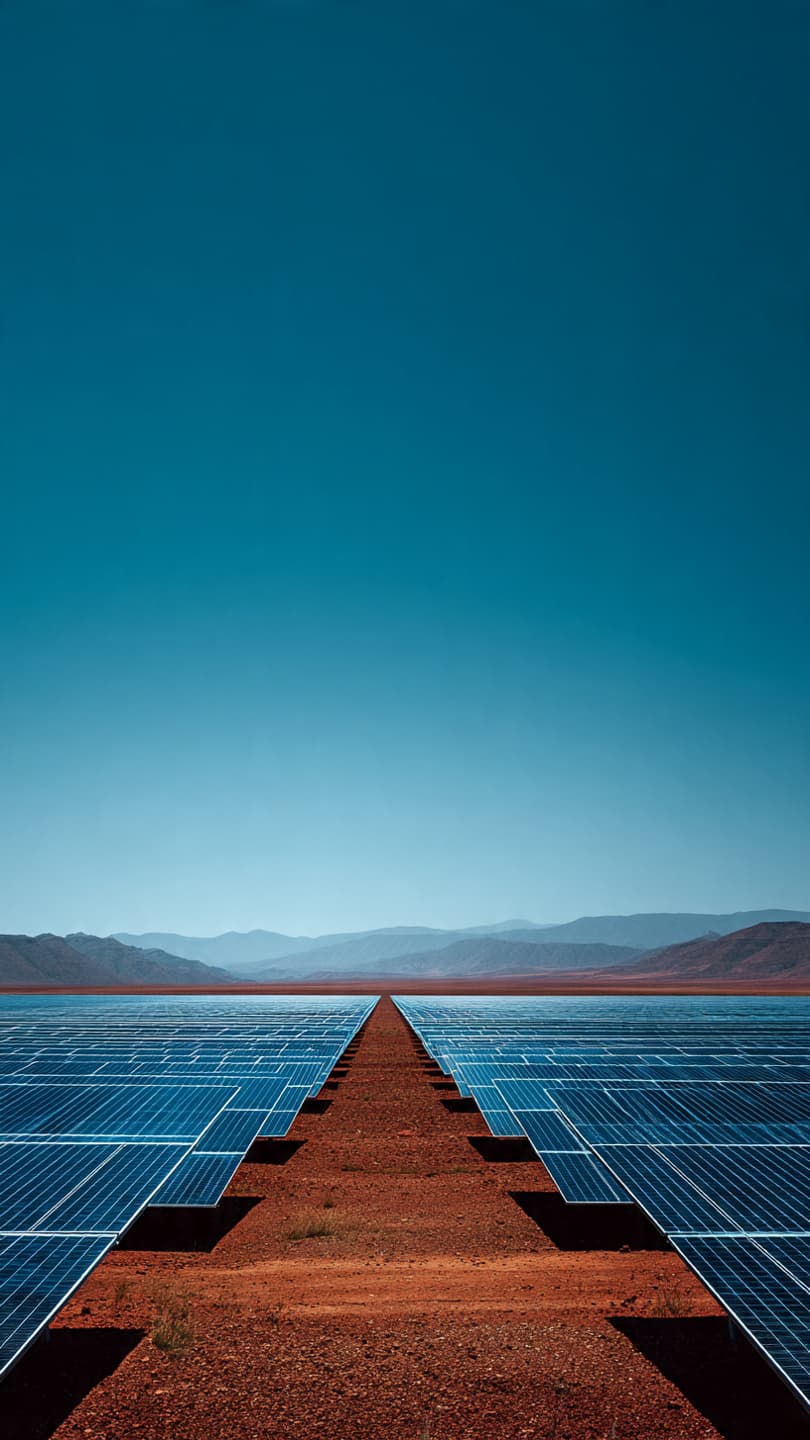 A Stillness in the Panel: When the Sky Meets the Grid A Stillness in the Panel: When the Sky Meets the Grid