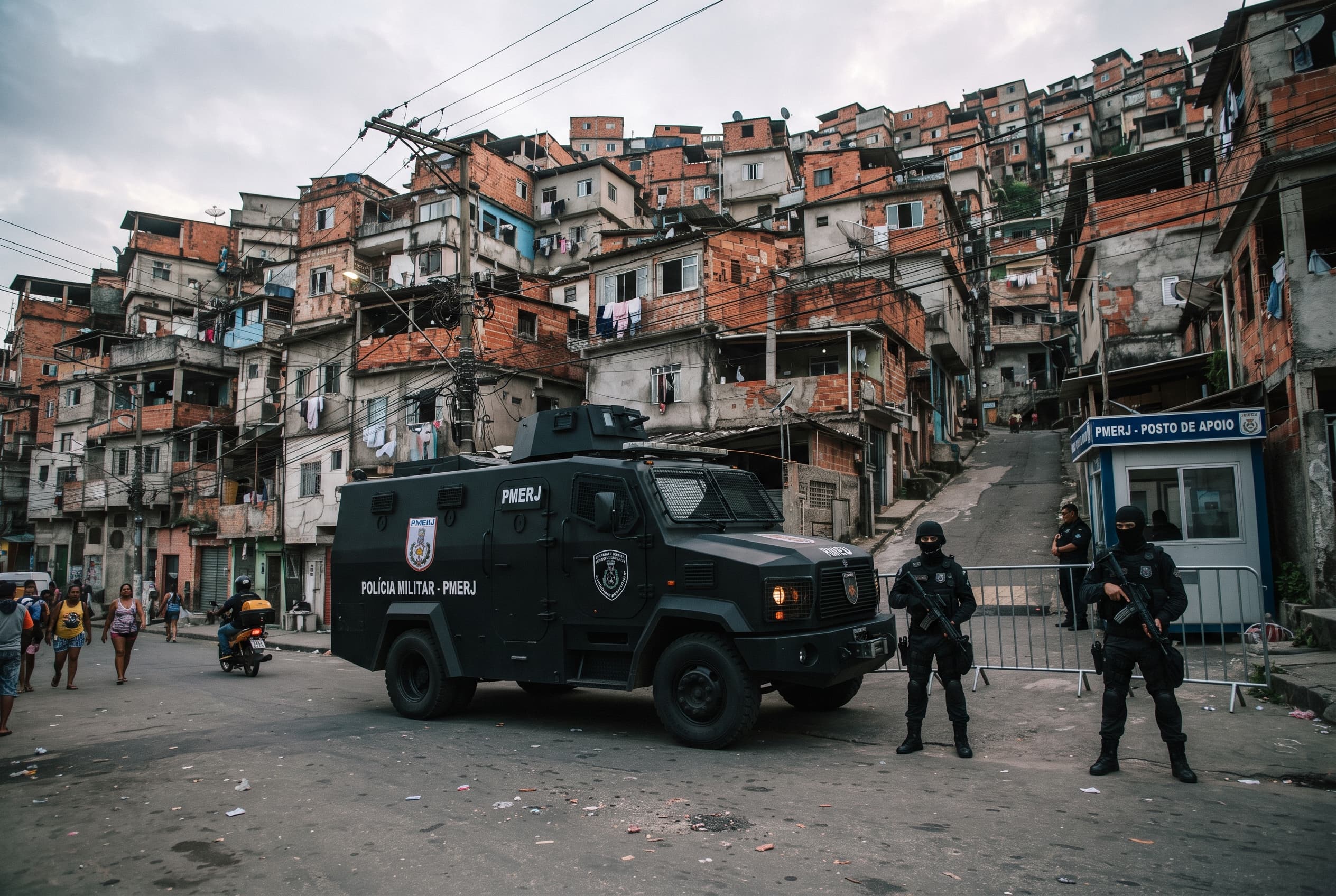 Complexo do Alemão Violence: Armed Gang Shootout Leaves Two Innocent Residents Caught in Crossfire Complexo do Alemão Violence: Armed Gang Shootout Leaves Two Innocent Residents Caught in Crossfire