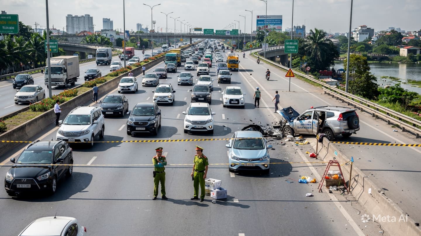 Tien Giang Road Horror: Two People Killed in High-Speed Collision on National Highway 1A Tien Giang Road Horror: Two People Killed in High-Speed Collision on National Highway 1A