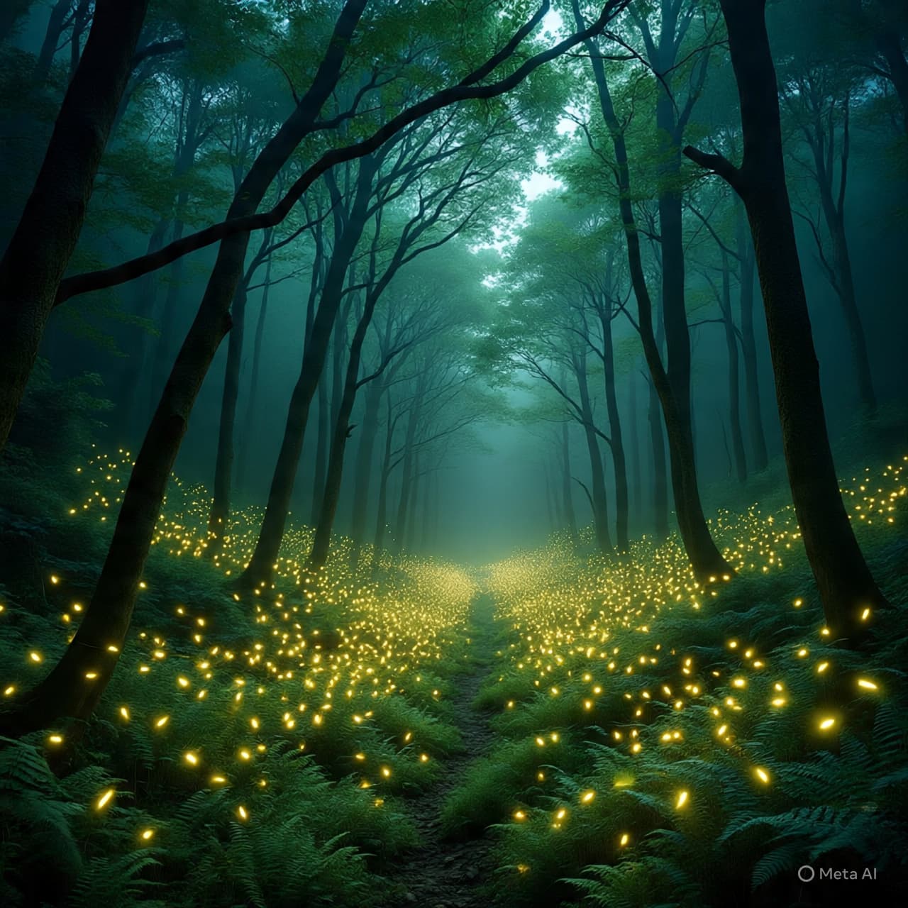 A Forest in Rhythm: How Thousands of Fireflies Find the Same Beat in the Dark A Forest in Rhythm: How Thousands of Fireflies Find the Same Beat in the Dark