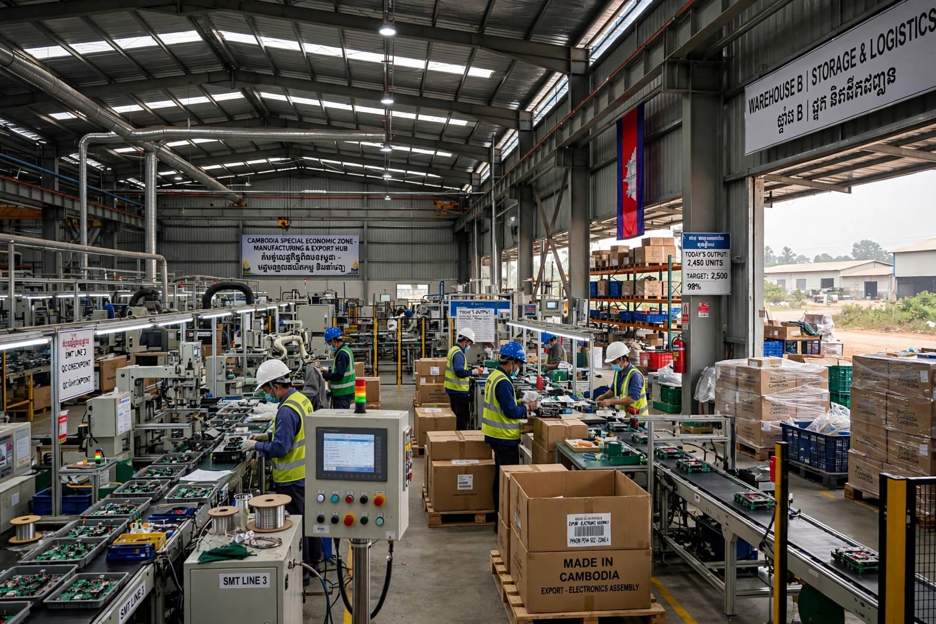 Beyond Garments and Factories, Cambodia’s Industrial Investment Passes $28 Billion as Manufacturing Enters a New Phase Beyond Garments and Factories, Cambodia’s Industrial Investment Passes $28 Billion as Manufacturing Enters a New Phase