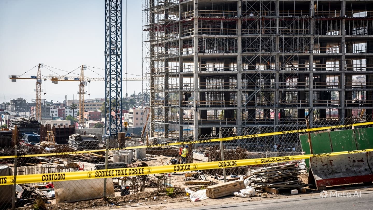 Tijuana Construction Tragedy: Two Workers Killed During Routine Operations at Busy City Development Site Tijuana Construction Tragedy: Two Workers Killed During Routine Operations at Busy City Development Site